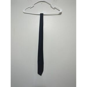 Prince Bellini Mens Formal Necktie‎ Dark Grey Neck Tie Down Stripe Polyester